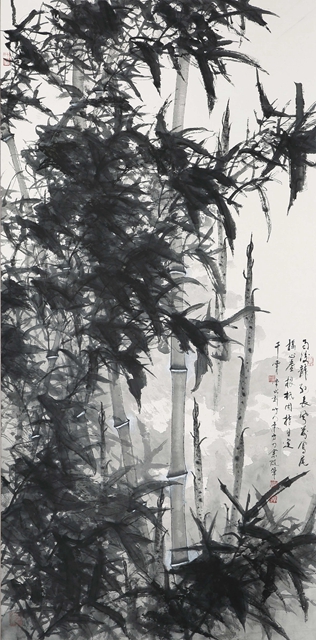 劲节图轴